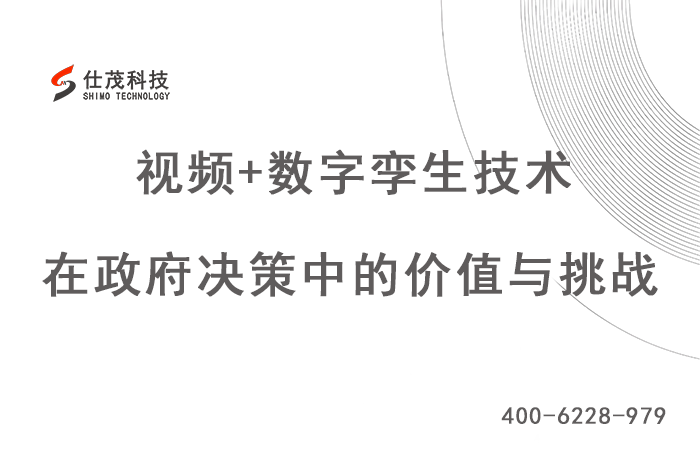 视频+数字孪生技术在政府决策中的价值与挑战